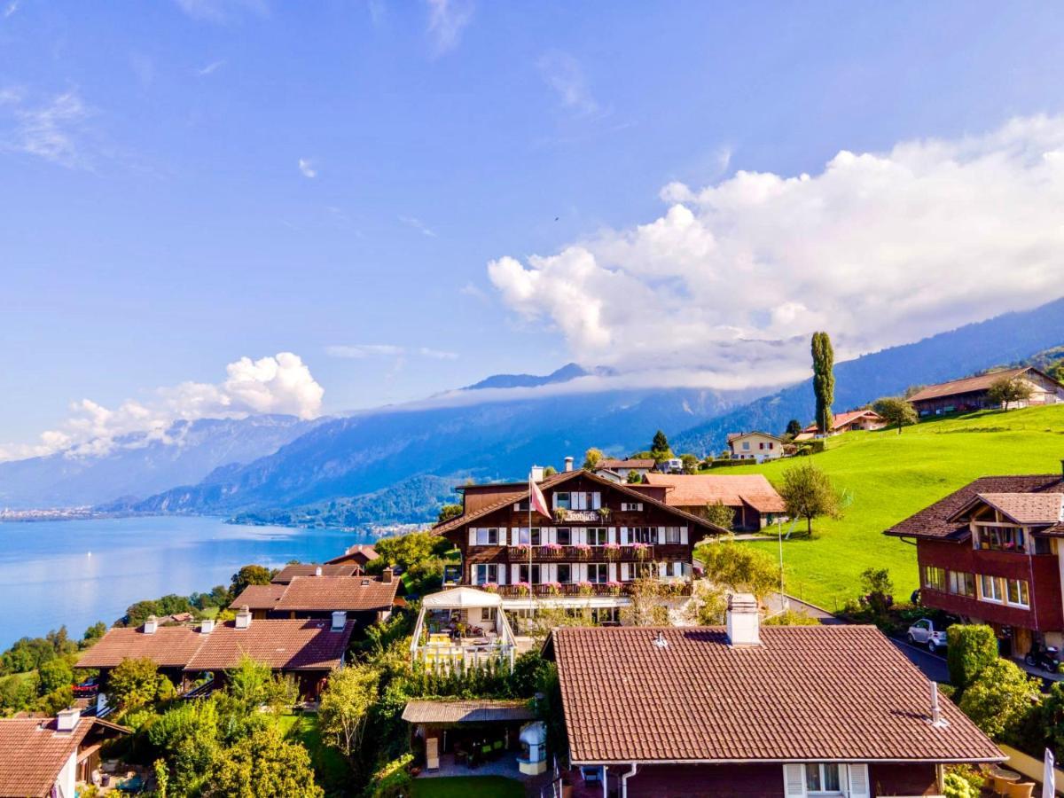 Ferienwohnung Eva'S Seeblick Krattigen Exterior foto