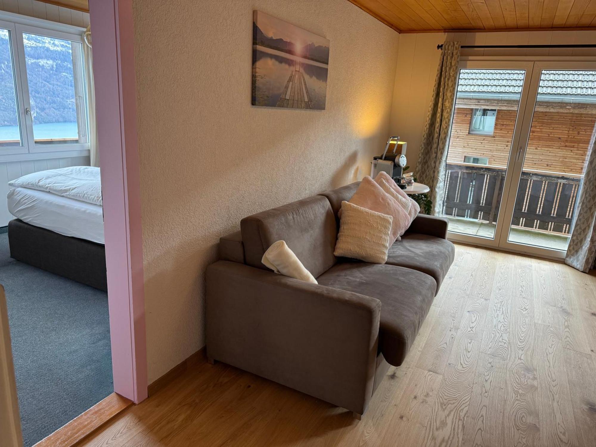 Ferienwohnung Eva'S Seeblick Krattigen Zimmer foto